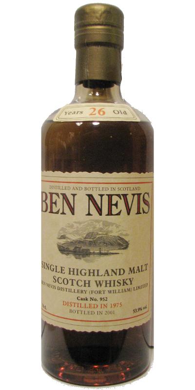 BEN NEVIS 26 YEARS