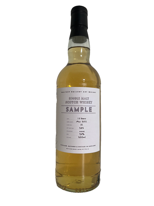 Single Malt Scotch Whisky  Maltsev Gallery 12 Years, Sample - 1