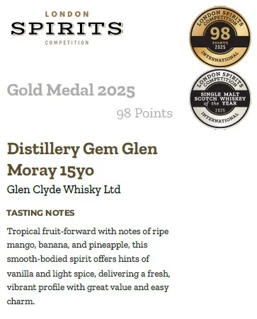 GLEN MORAY 15 YEARS - 3