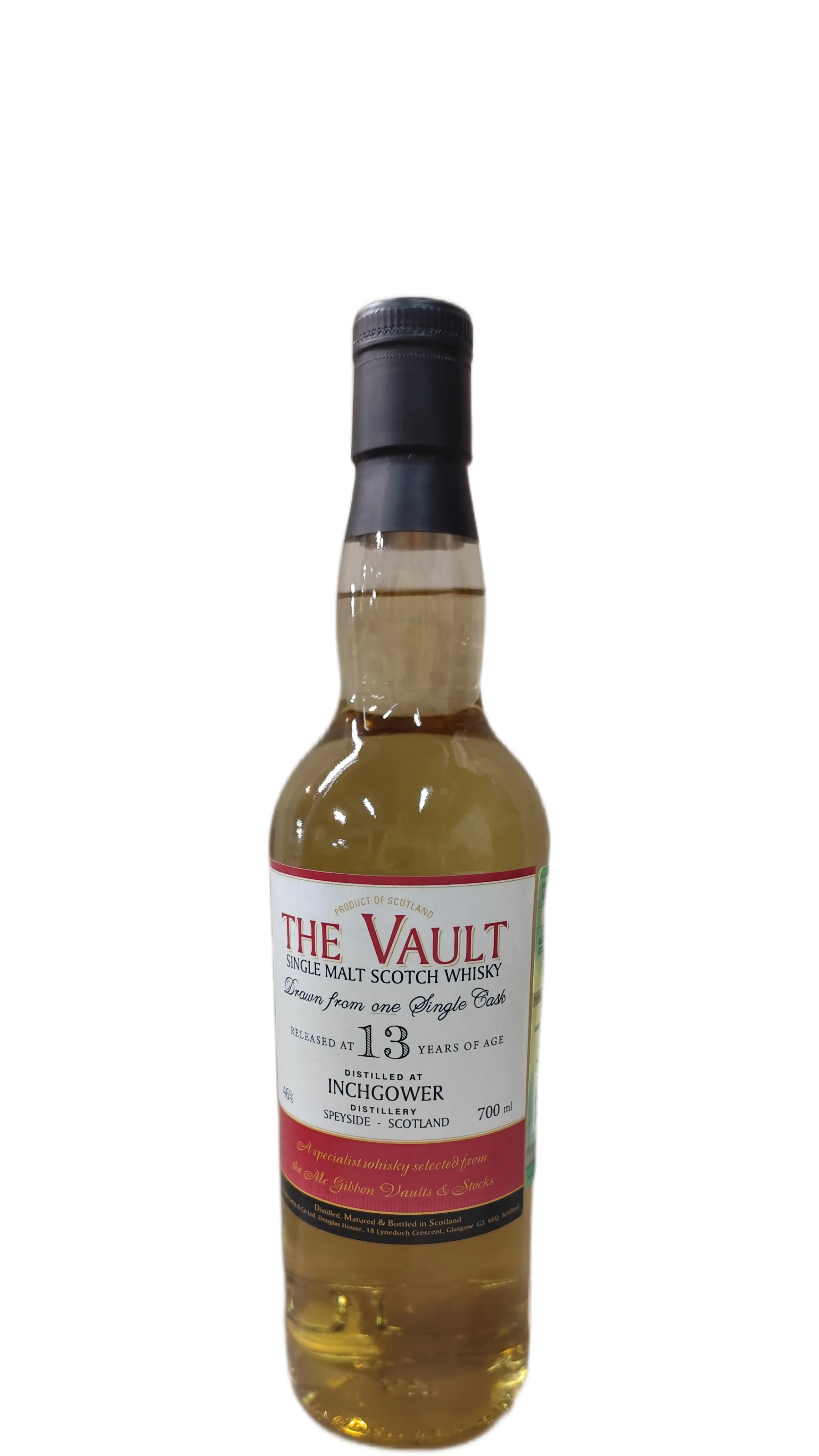 VAULT INCHGOWER  13 YEARS