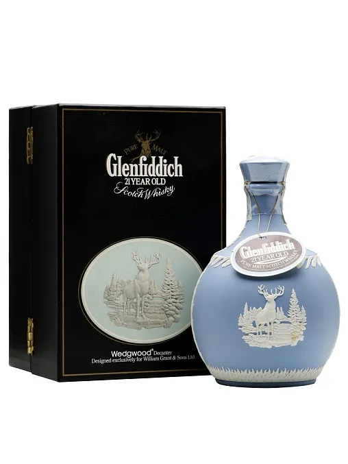 Buy GLENFIDDICH 21 YEARS Wedgewood Decanter Single Malt Scotch Whisky